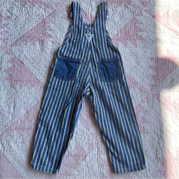 Vintage Oshkosh striped overalls - Picture 4 of 6